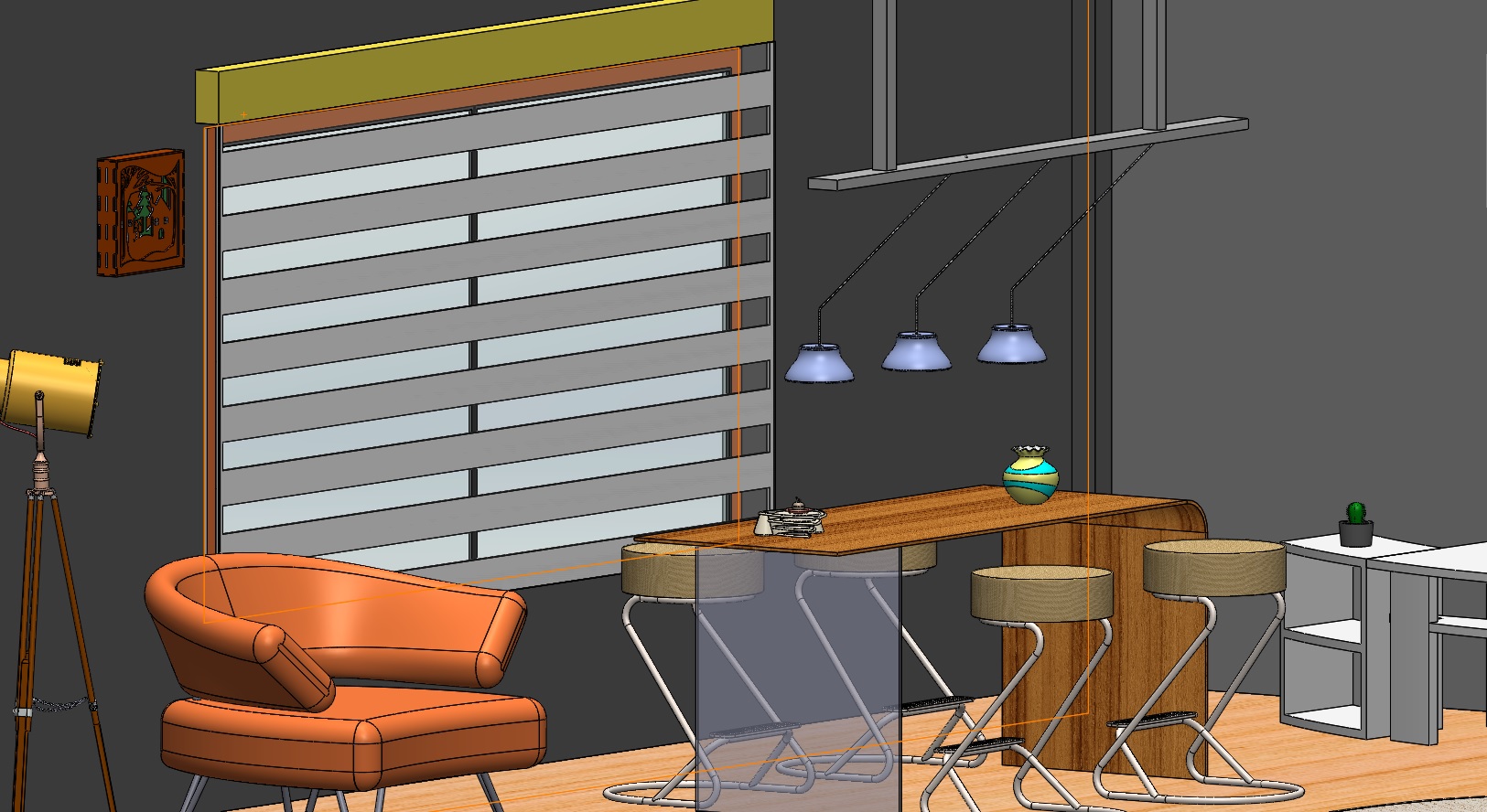 现代化办公空间